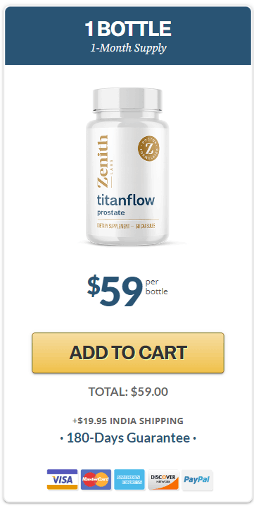 TitanFlow 1 $59/bottle